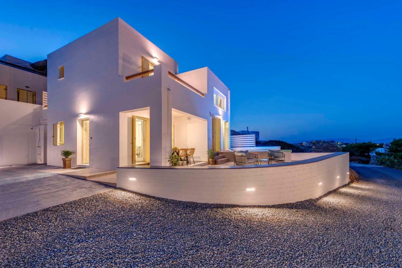 Villa Alba In Syros With Private Jacuzzi Αζόλιμνος Εξωτερικό φωτογραφία