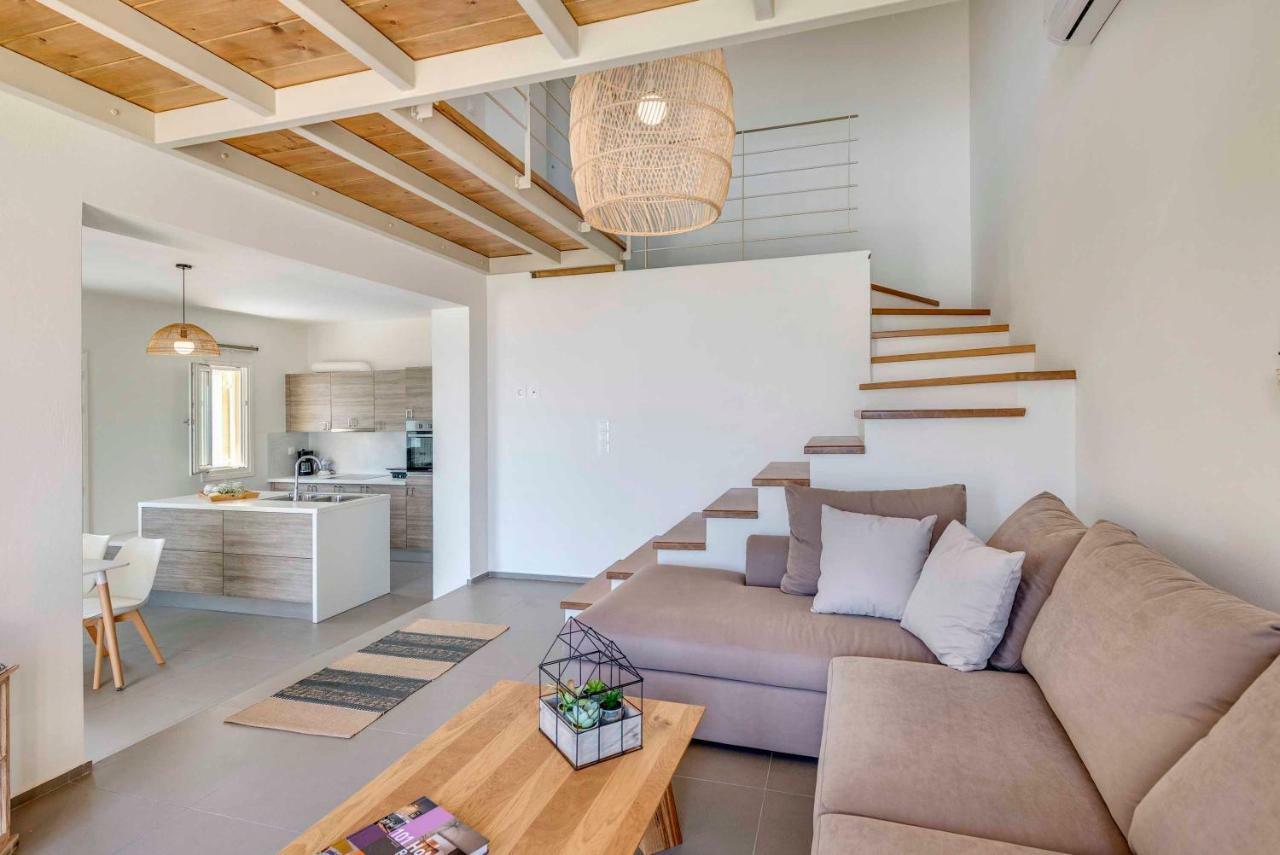 Villa Alba In Syros With Private Jacuzzi Αζόλιμνος Εξωτερικό φωτογραφία