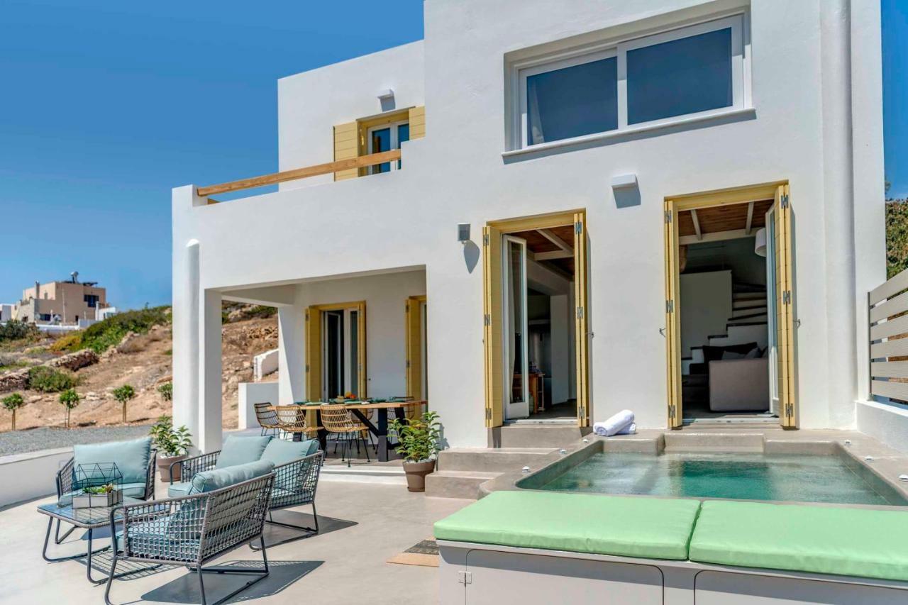 Villa Alba In Syros With Private Jacuzzi Αζόλιμνος Εξωτερικό φωτογραφία